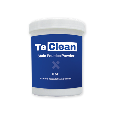 Tenax TeClean Stain Remover 8 Oz for Stone Surface Restoration