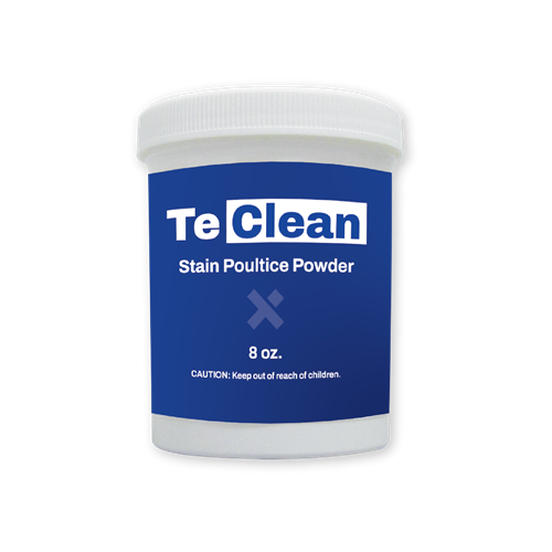 Tenax TeClean Stain Remover 8 Oz for Stone Surface Restoration