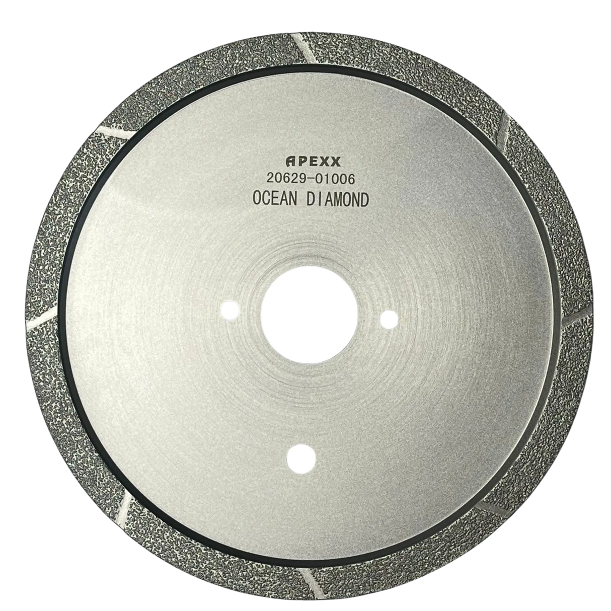 APEXX Brazed Milling Wheel 350mm x 60mm x V25 (1" Bullnose) QUARTZITE