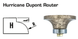 HURRICANE DUPONT ROUTER BIT (SHAPE H)