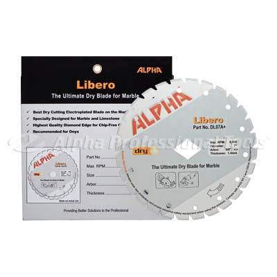 Alpha Libero The Ultimate Dry Blade for Marble