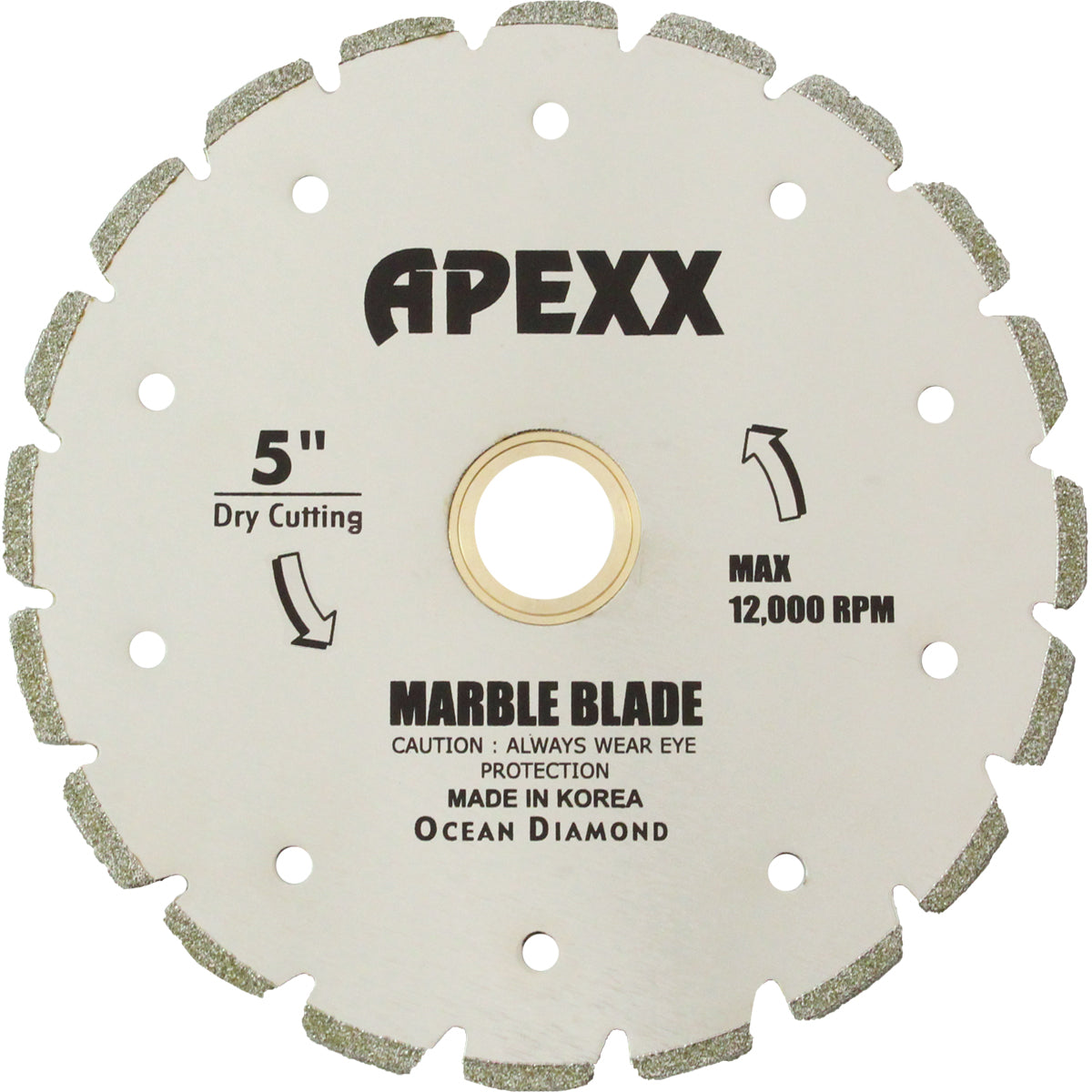 APEXX V-Slot Electroplated Marble Blades