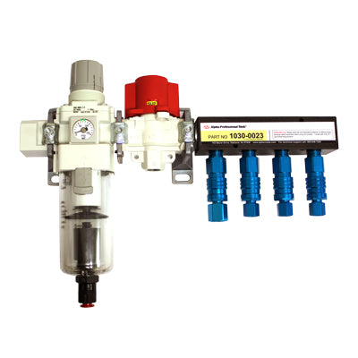 Filter/Regulator Manifold System Protects Pneumatic Tools From Contaminants