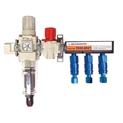 Filter/Regulator Manifold System Protects Pneumatic Tools From Contaminants