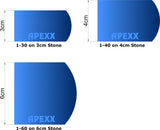 APEXX™ Continuous-Rim Router Bits Shape 1 Brass-Core Router Bits (Pencil Edge)