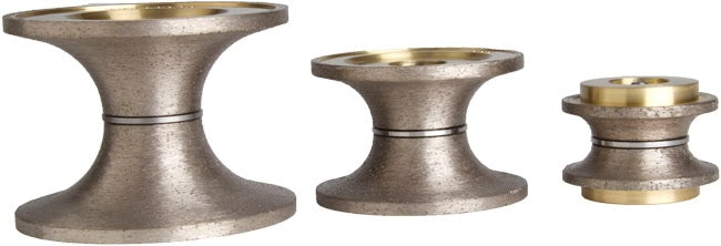 APEXX™ Continuous-Rim Router Bits Shape V (Full Bullnose) Brass-Core Router Bits