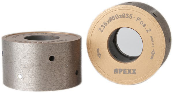 APEXX Gold CNC Super Z Wheels