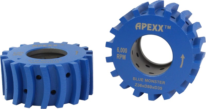 APEXX BLUE MONSTER™ CNC Super Z Wheels