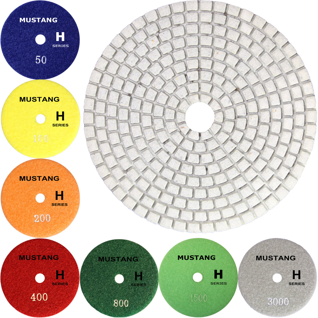 MUSTANG-H™ 7-Step Polishing Pads