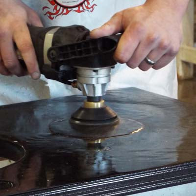 Turboshine Polishing and Scratch Removal System for Natural and Engineered Stone Countertops