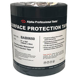 Alpha Surface Protection Tape 6" x 164' - Repositionable Waterproof Surface Protection Tape