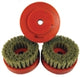 Tenax 4 Snail Lock Diamond Brush for Stone Texturing and Antiquing - dimensions