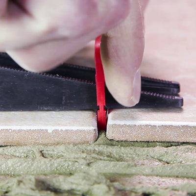 EZ Wedge Leveling System Designed for Edges and Corners