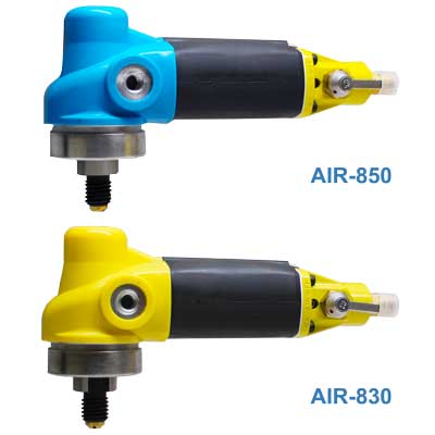 Alpha Air-830 and  AIR-850 High Performance Pneumatic Polishers