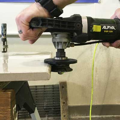 Alpha Professional Tools Wet Dry Sanding Polishing Kit for Stone - additional view
