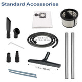 HEPA Wet/Dry Vacuum Safely Extracts Harmful Dust Directly from the Tool