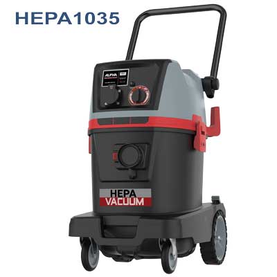 HEPA Wet/Dry Vacuum Safely Extracts Harmful Dust Directly from the Tool