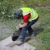 Alpha Professional Tools Safety Vest Hi-Vis for Stone Fabrication - additional view