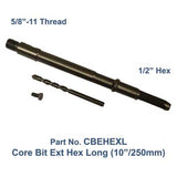 Core Bit Extender 4" 5/8"-11