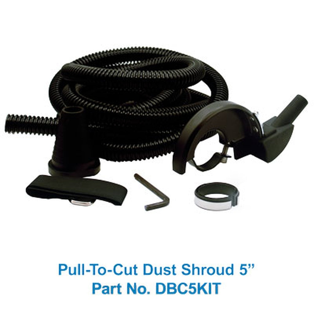 Pull-To-Cut Shroud Kit Removes Dust For Dry Pull-To-Cut Method