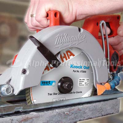 Alpha Knock Out Speciality 8" Wet Cutting Blade for Trac Star 2000