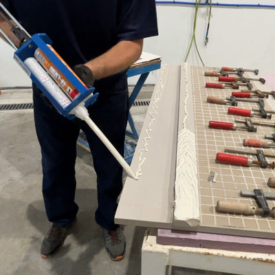 Akemi Mixing Nozzle 400ml/265 ml cartridges - dimensions