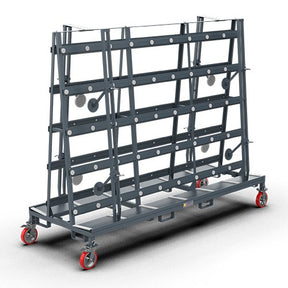 Abaco Oversized Glass Transport Cart