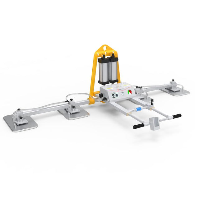 Aardwolf AVLP4-500L Quad Pad Vacuum Lifter Pro - Dynamic Stone Tools