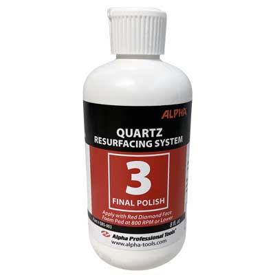 Alpha Diamond Face Foam Polishing Pads for Granite and Marble