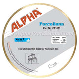 Alpha Porcellana for Portable Rail Saw The Ultimate Wet Blade for Porcelain Tile