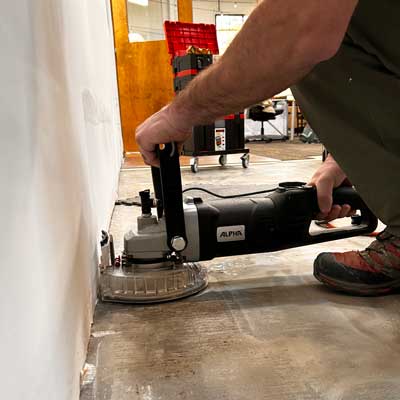 Alpha Professional Tools Spike Disc Coating Removal for Stone Surface