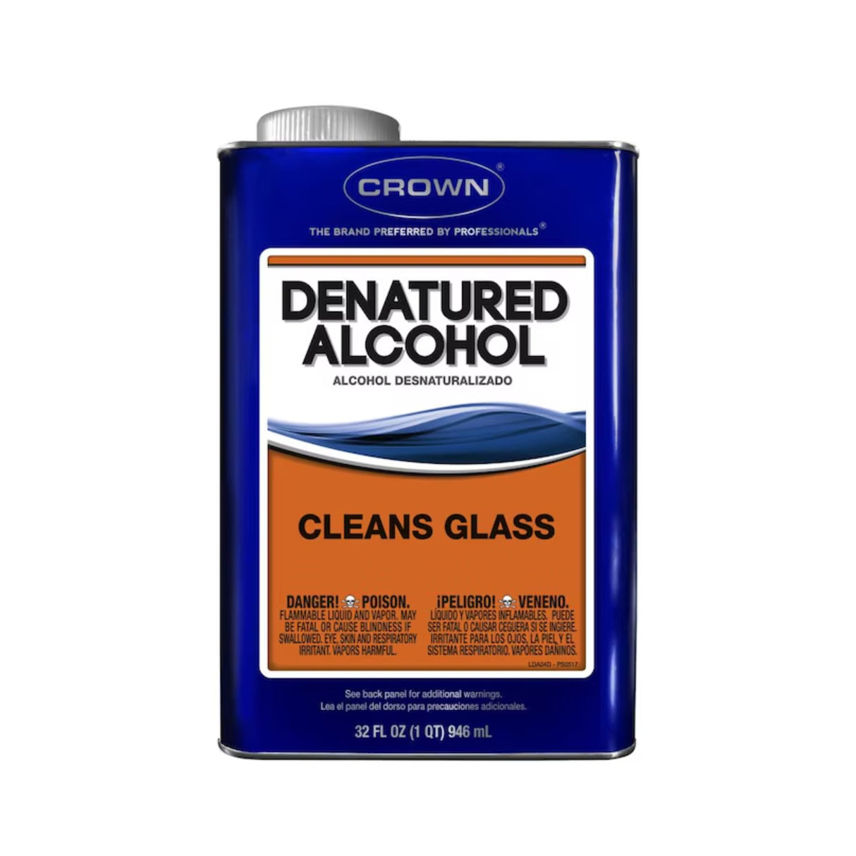 Denatured Alcohol 1 Gallon (3.78 L)