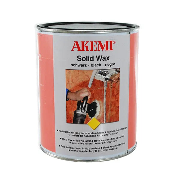 Akemi Solid Wax Black — Quart