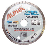 AlphaCordless 3-3/8" Saw Blade for Tile Wet/Dry Cordless Saw Blade for Ceramic Tile