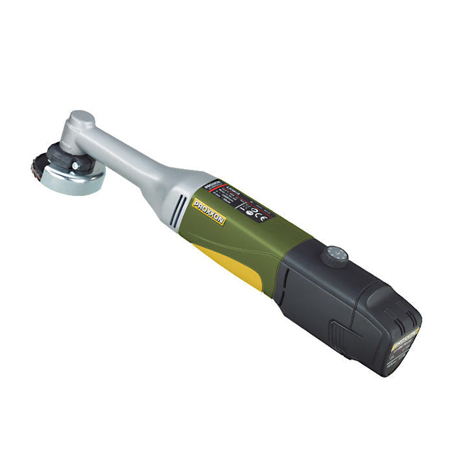 Proxxon LHW/A Cordless Long Neck Angle Grinder 10.8V front view