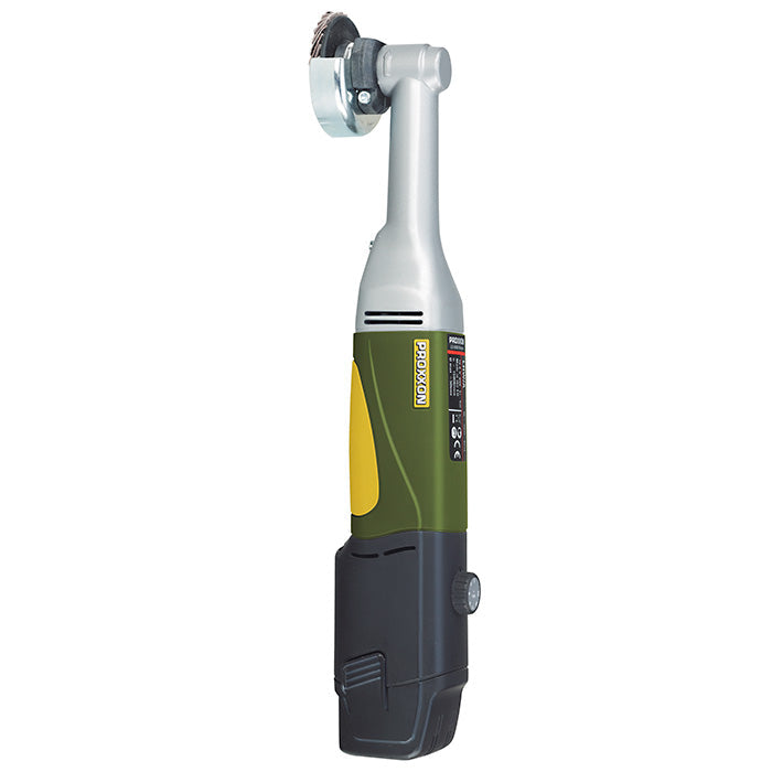 Proxxon LHW/A Cordless Grinder gear head close-up