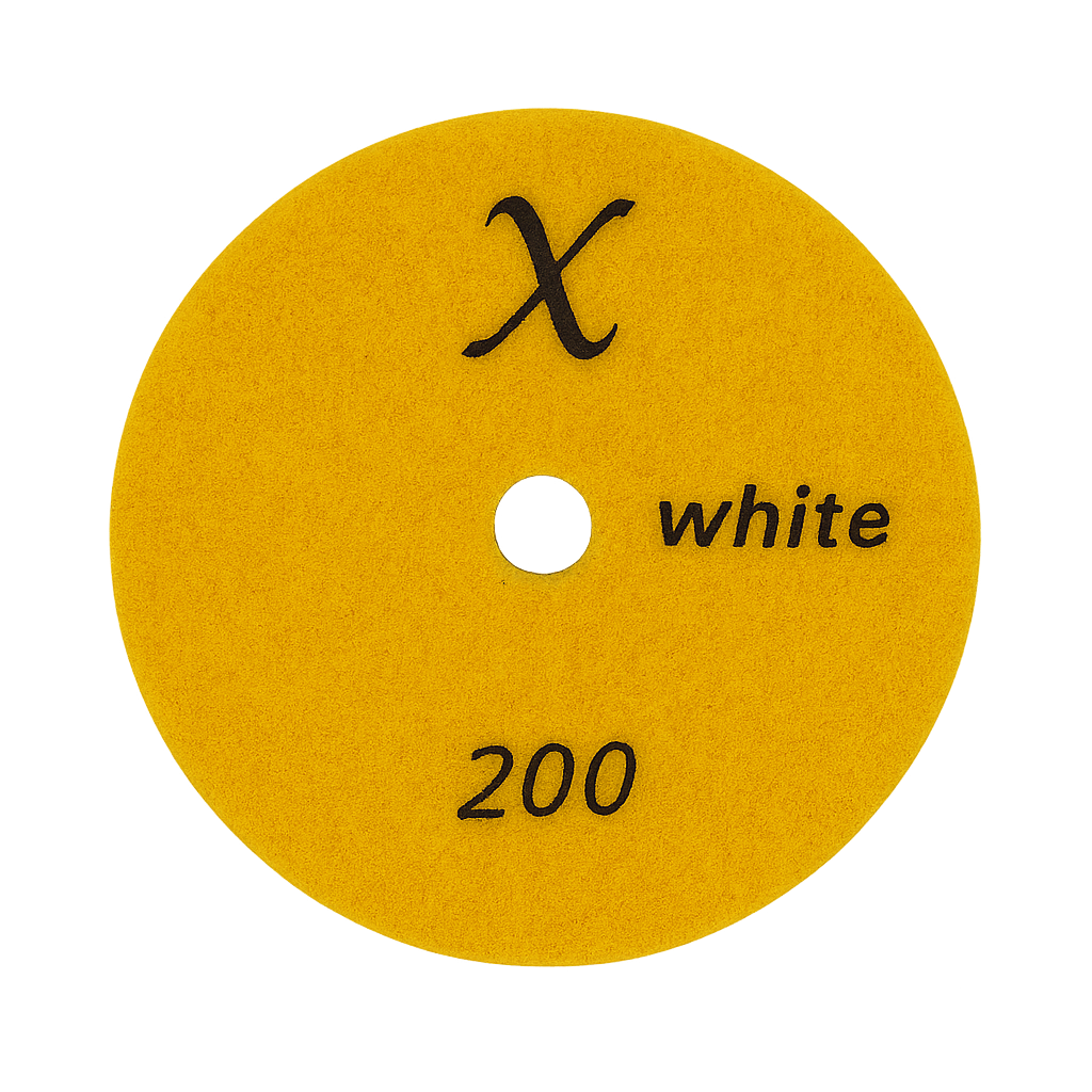 X Wet Polishing Pad with White Resin (XW-Series)
