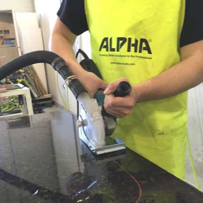 Alpha Vortex for Granite - Intricate & Flush Cutting Blade for Granite