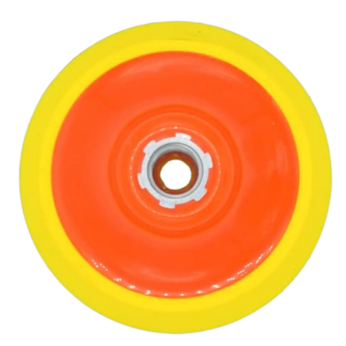 Soft Backer Pad Yellow Sponge with Red Holder