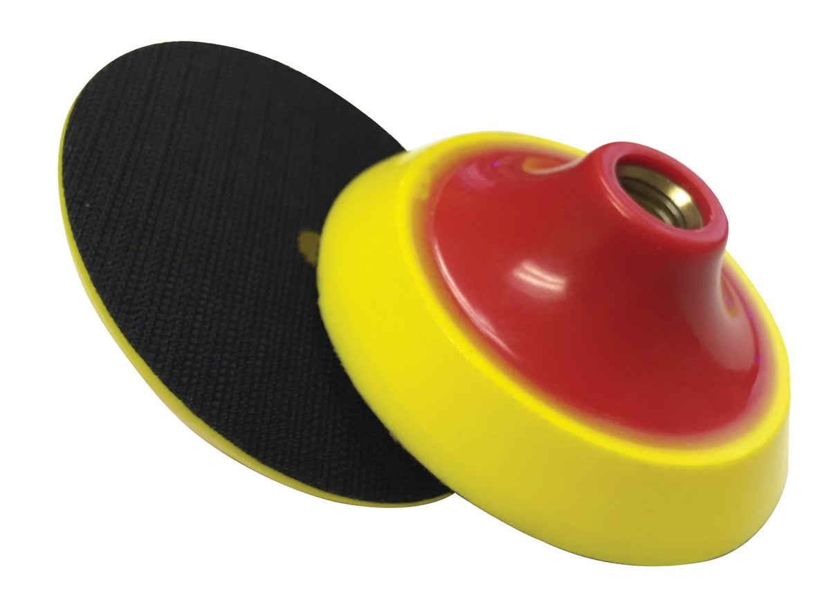 Thick Yellow Foam Hook C Loop Flexible 5/8" Back Up Pads for Sandpaper