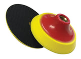 Thick Yellow Foam Hook C Loop Flexible 5/8" Back Up Pads for Sandpaper