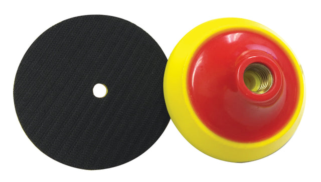 Thick Yellow Foam Hook C Loop Flexible 5/8" Back Up Pads for Sandpaper
