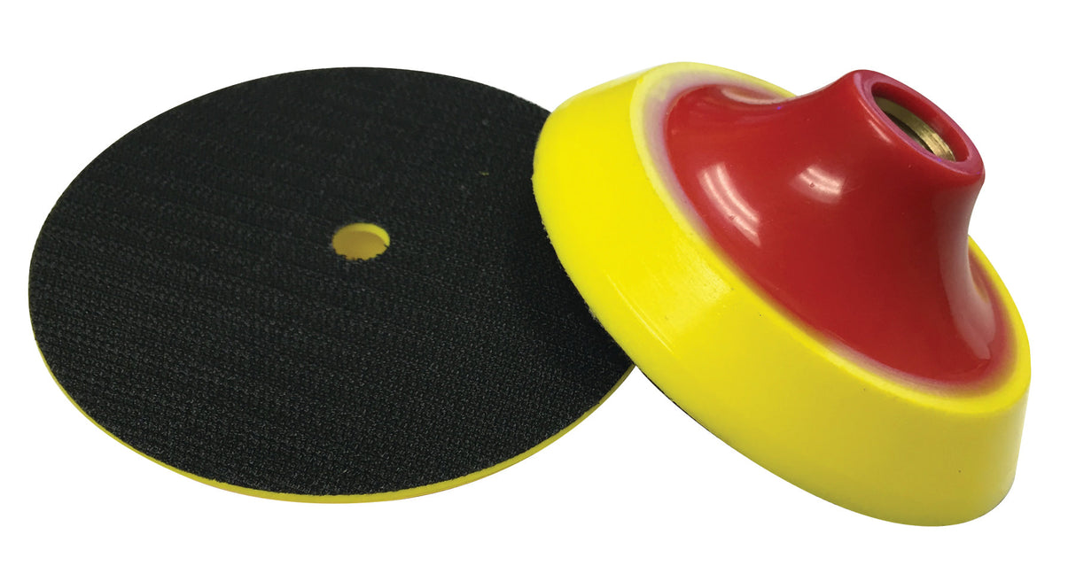 Thick Yellow Foam Hook C Loop Flexible 5/8" Back Up Pads for Sandpaper
