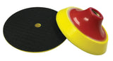 Thick Yellow Foam Hook C Loop Flexible 5/8" Back Up Pads for Sandpaper