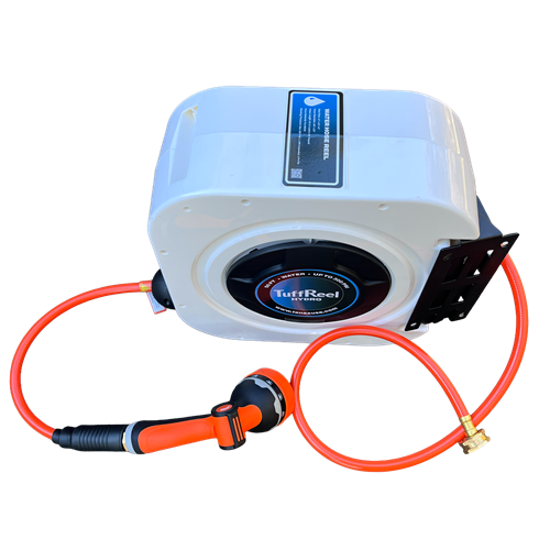 Tenax TuffReel Hydro 50 FT Retractable Water Hose Reel
