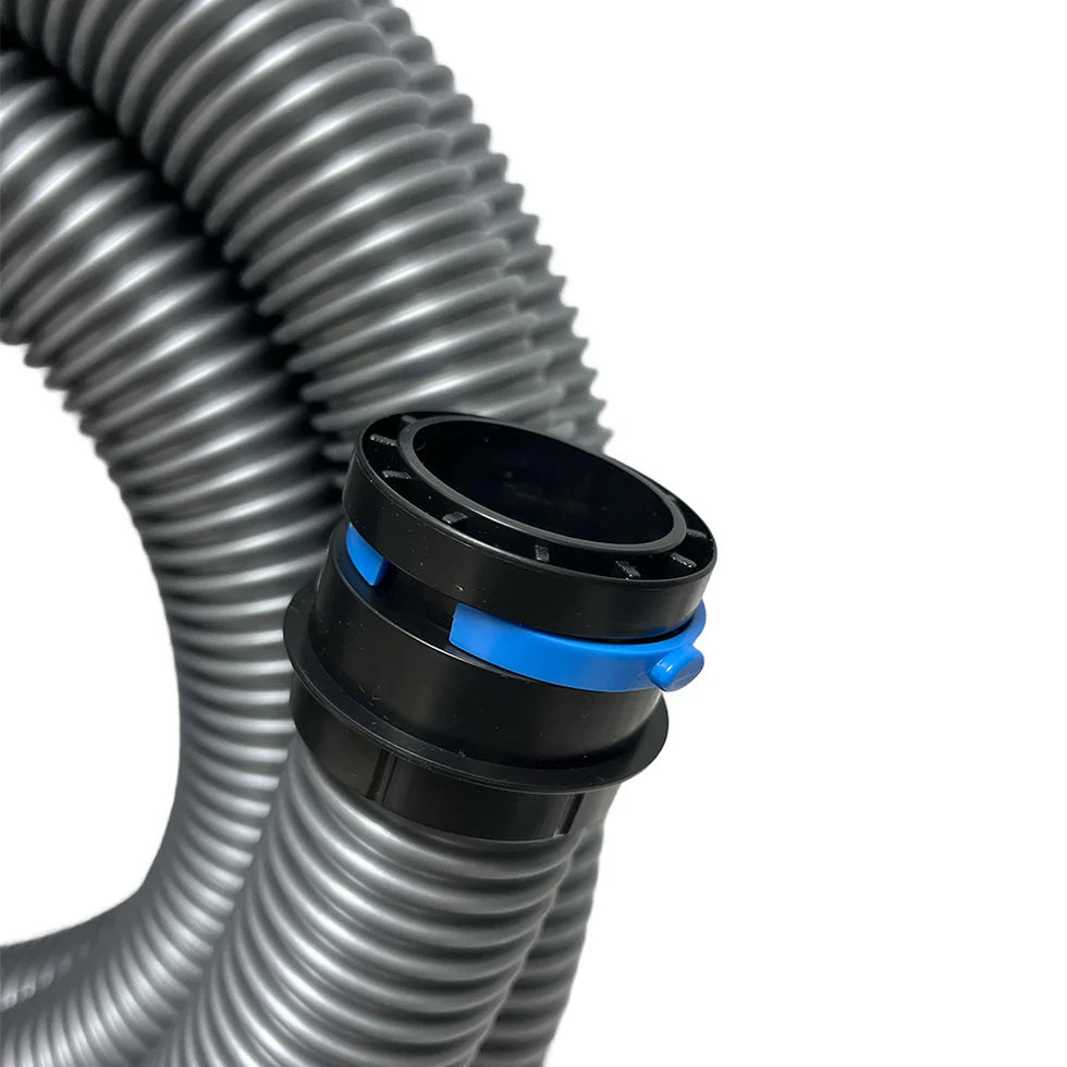 1 1/4" x 17 ft Shop Vac Hose Adapter Kit with Quick Click Power Tool Connection