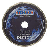 Tenax Dekton Diamond Bridge Saw Blade for Ultra-Compact Surfaces - in use