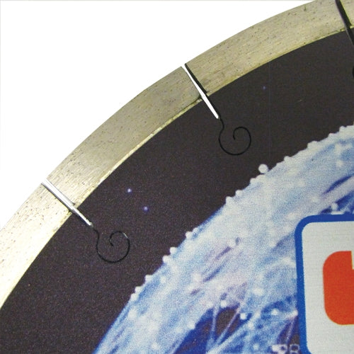 Tenax Dekton Diamond Bridge Saw Blade for Ultra-Compact Surfaces - close-up detail