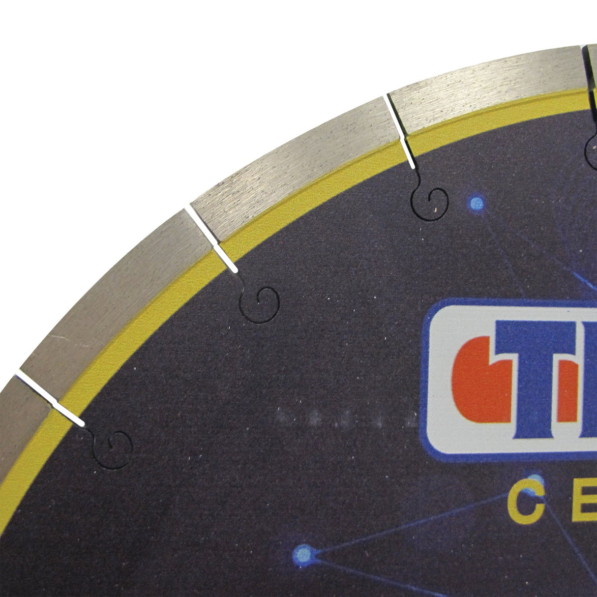 Tenax Ceramic & Porcelain 12" Bridge Saw Blade — Wet-Cut Sintered Stone, Porcelain & Dekton