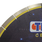 Tenax Ceramic & Porcelain 12" Bridge Saw Blade — Wet-Cut Sintered Stone, Porcelain & Dekton